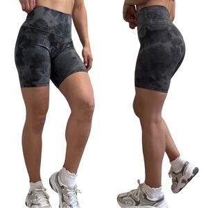 lululemon Align™ High-Rise Short 8" Diamond Dye Pitch Grey Graphite Grey Size 8